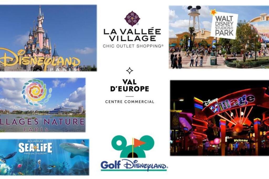 Disneyland Paris 70M² Face Parc, Place Ariane Serris Exterior foto